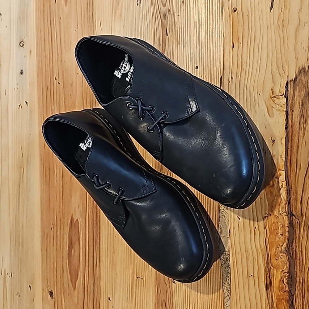 Dr. Martens Cavendish Shoes, Black, Men's 10